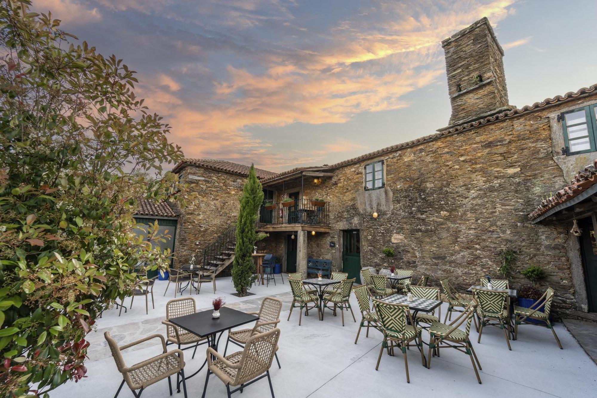 Casa Rural Pineiro, De Vila Sen Vento Vendégház O Pedrouzo Kültér fotó